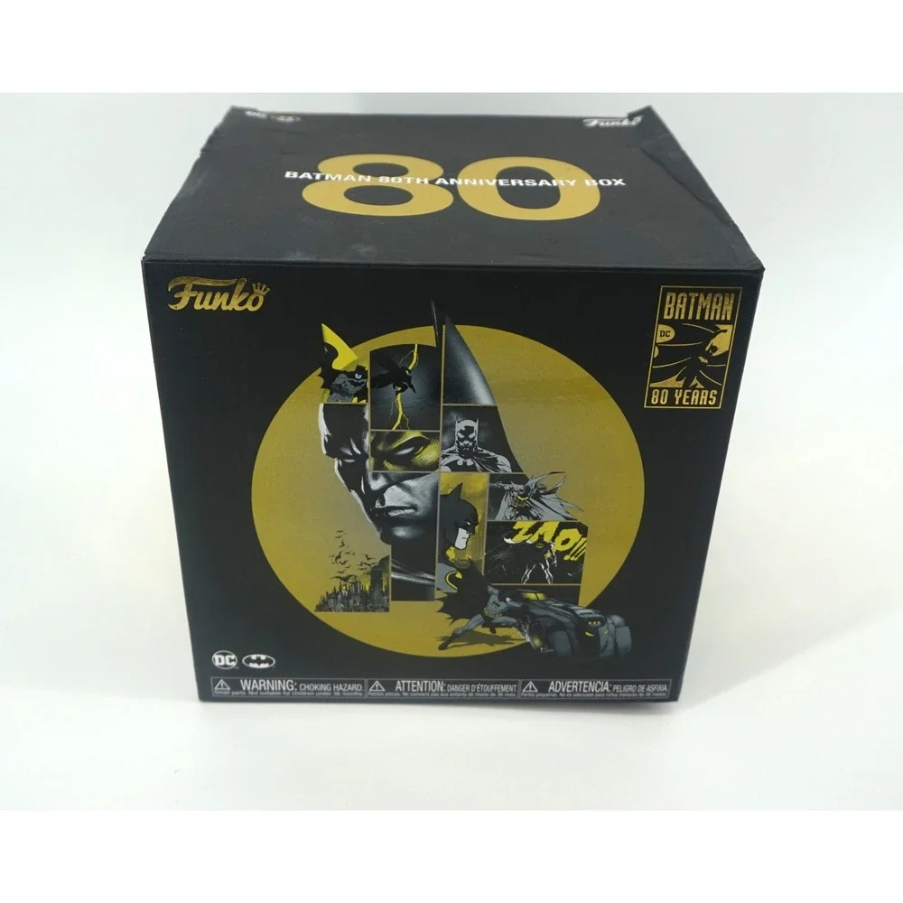 Funko Batman 80th Anniversary Box DC Comics Target Exclusive NO POP